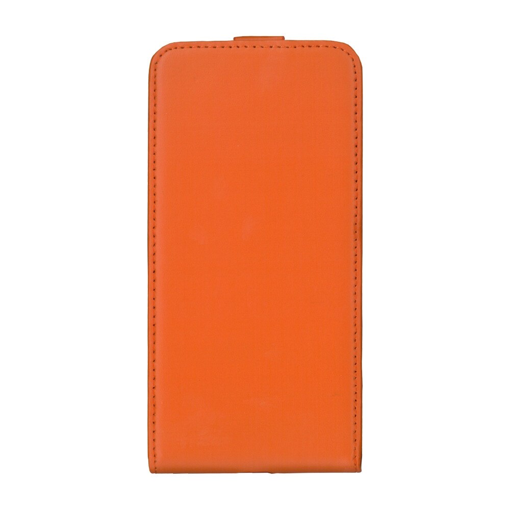 Husa flip vertical EuroCEll pentru iPhone 7/8 , portocaliu